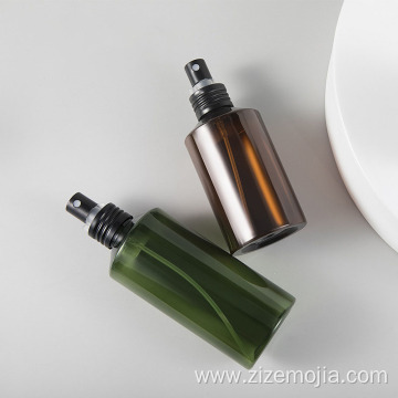 50ml Green Slant shoulder plastic skincare spray bottle